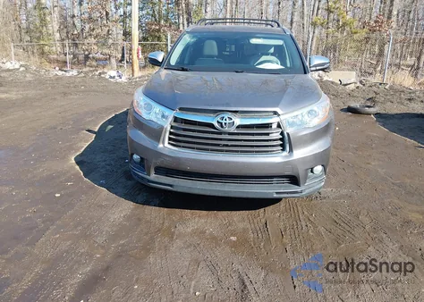 2015 Toyota Highlander Xle V6 z USA, uszkodzony, nr VIN 5TDKKRFH8FS039932